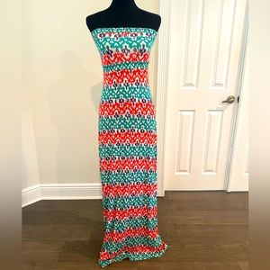Tart Maxi Dress 💚🧡